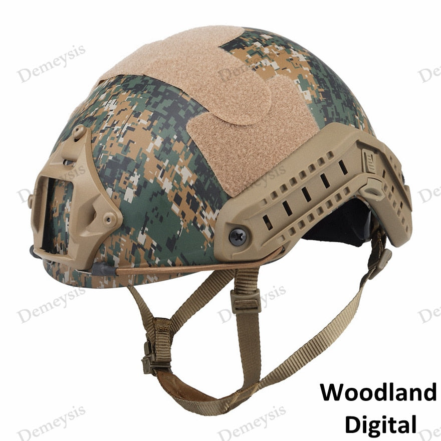 New FAST Helmet Airsoft MH Camouflage Tactical Helmets ABS Sport Outdoor Tactical Helmet Enfom Clothing