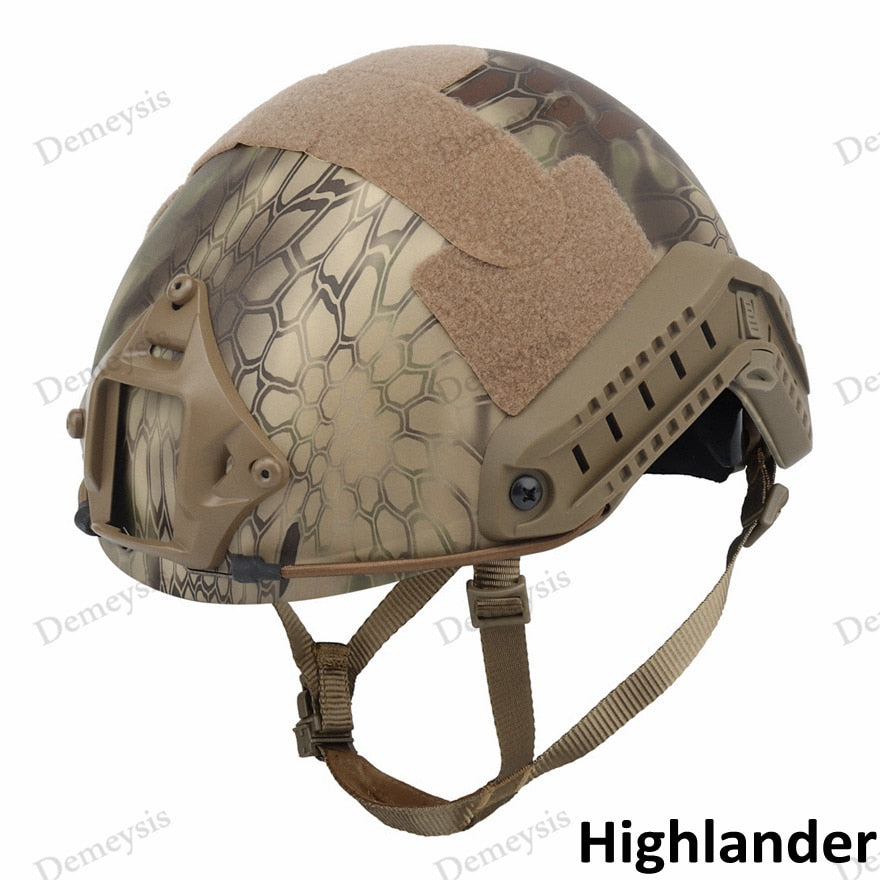 New FAST Helmet Airsoft MH Camouflage Tactical Helmets ABS Sport Outdoor Tactical Helmet Enfom Clothing