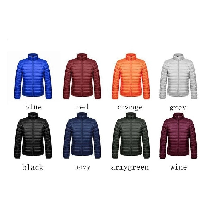 NewBang Brand Winter Men's Down Jacket Ultra Light Down Jacket Men Windbreaker Feather Jacket Man Lightweight Portable Warm Coat Enfom Clothing