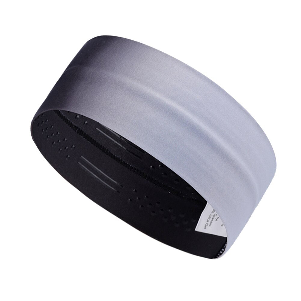 Non Slip Sweatbands Headband Grip Tennis For Yoga Basketball Running Sport Athletic Running Sports Sweat Head Hair Sweatband Enfom Clothing