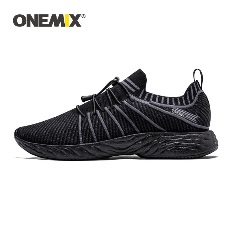 ONEMIX top sale waterproof Casual Sport Shoes Summer Ultralight Elastic Running Sneakers Training Tennis Shoes Enfom Clothing