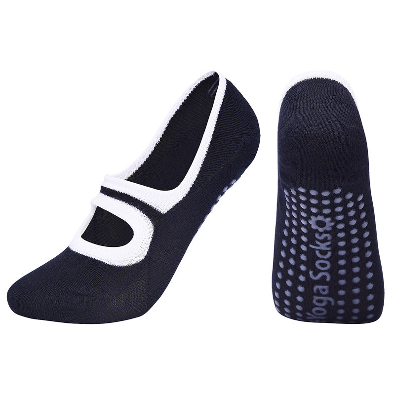 Open-back non-slip gym indoor floor socks Enfom Clothing