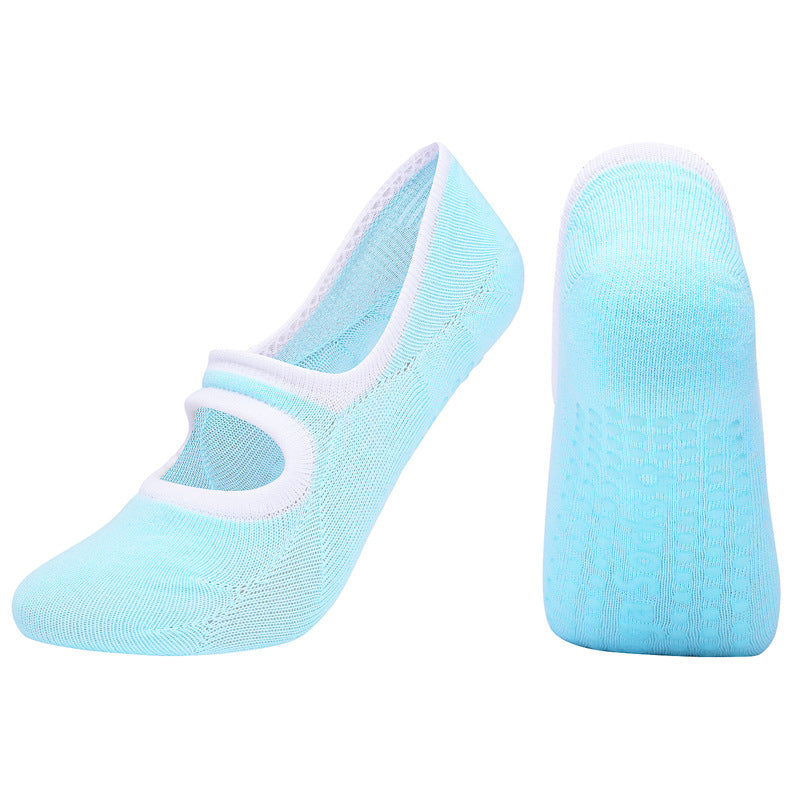 Open-back non-slip gym indoor floor socks Enfom Clothing