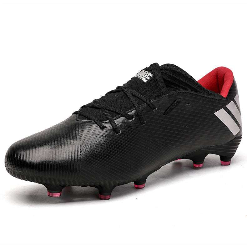 Outdoor High-top Football Boots Turf Soccer Cleats Kids AG Women Soft Football Shoes Enfom Clothing