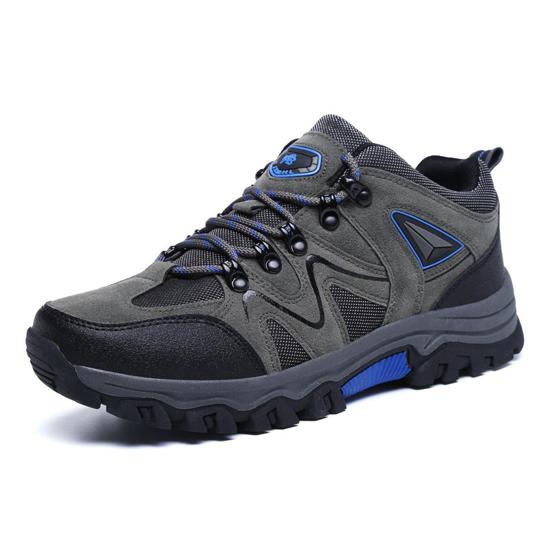 Outdoor Hiking Waterproof Non-slip Low-cut Hiking Shoes Enfom Clothing