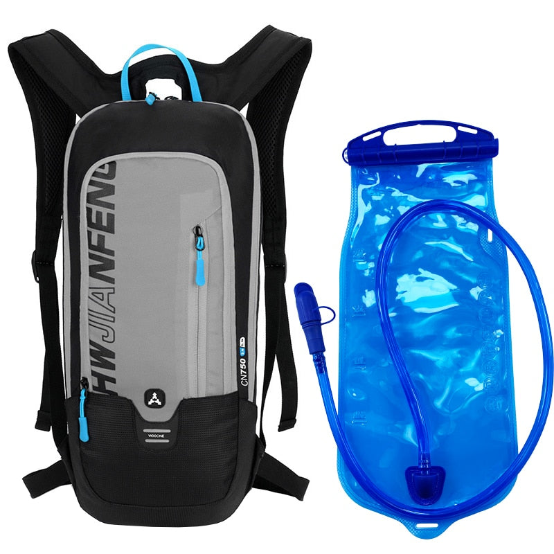 Outdoor Sport Backpack Climbing Hiking Running Bike Cycling Knapsack Ultralight Bladder Hydration Water Bag Rucksack Waterproof Enfom Clothing