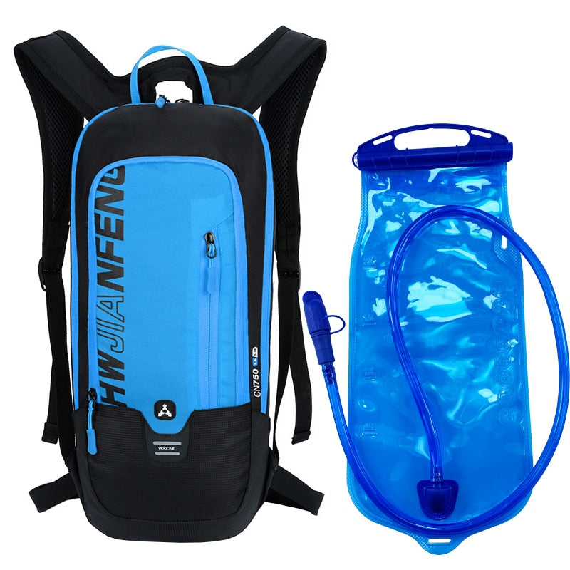 Outdoor Sport Backpack Climbing Hiking Running Bike Cycling Knapsack Ultralight Bladder Hydration Water Bag Rucksack Waterproof Enfom Clothing