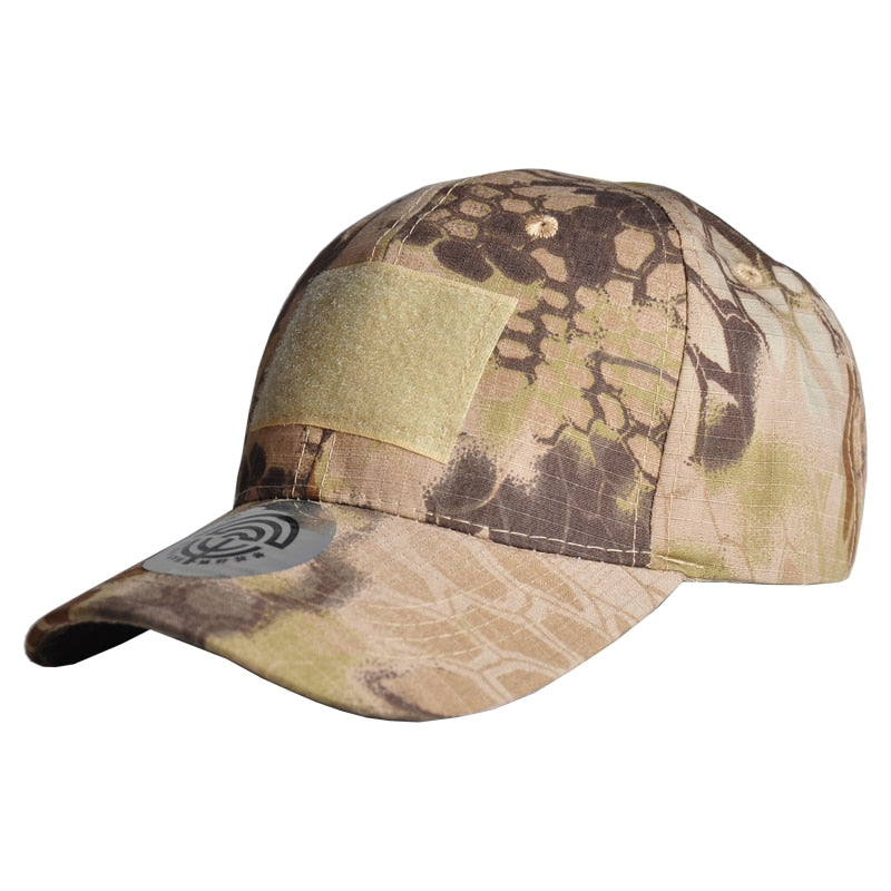 Outdoor Sport Caps Camouflage Hat Baseball Caps Simplicity Tactical Military Army Camo Hunting Cap Hats Adult Cap Enfom Clothing