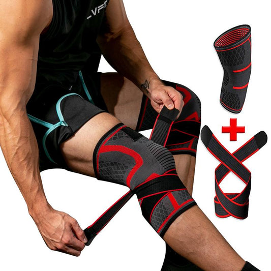 Outdoor sports compression horoscope cross strap knee pads Enfom Clothing