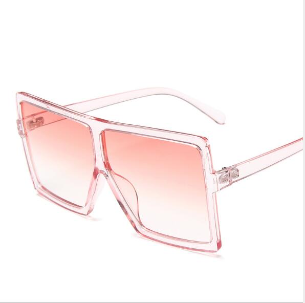 Oversized Women Sunglasses Square Brand Designer Big Frame Enfom Clothing