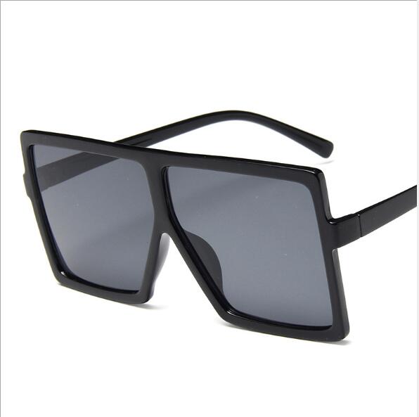 Oversized Women Sunglasses Square Brand Designer Big Frame Enfom Clothing