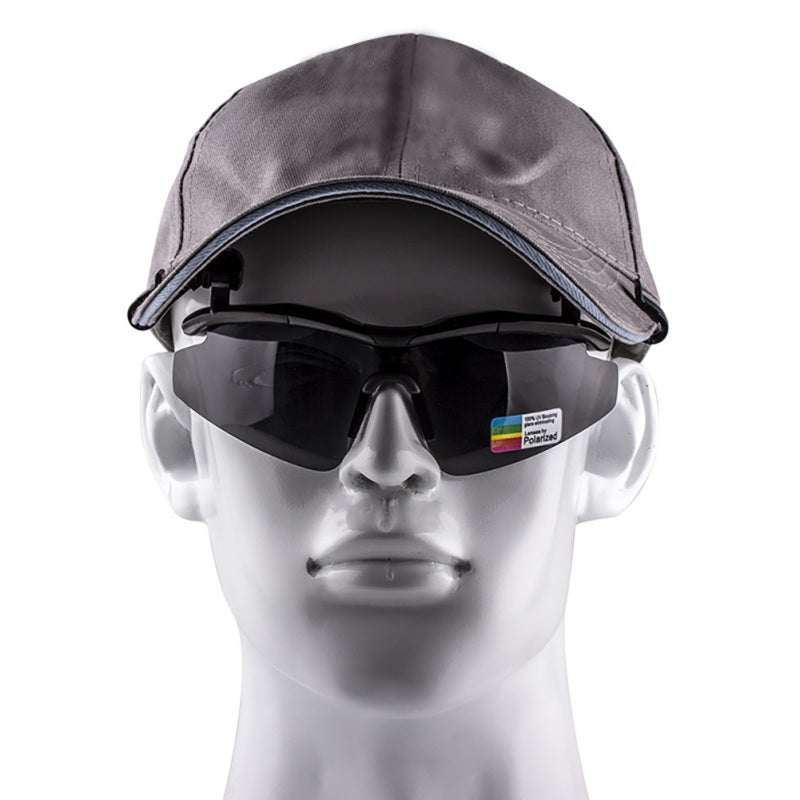 Polarized Fishing Glasses Hat Visors Sport Clips Cap Clip On Sunglasses For Fishing Biking Hiking Golf Eyewear Enfom Clothing