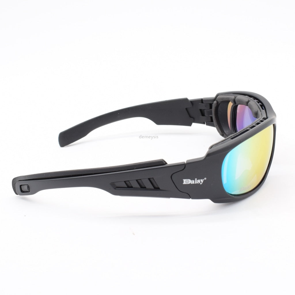 Polarized Military Sunglasses Airsoft Tactical Glasses UV400 War Game Outdoor Sport Hiking Shooting Glasses Enfom Clothing