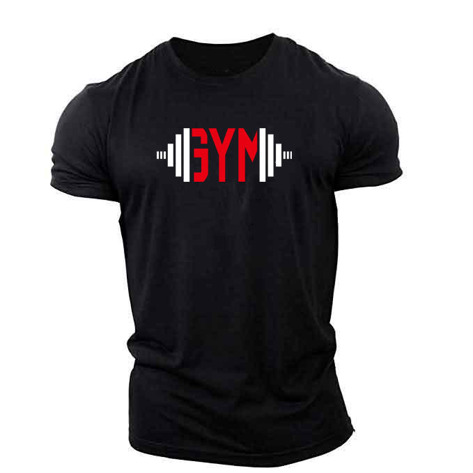 Popular Male Style GYM Muscle Brother Short Sleeves Enfom Clothing