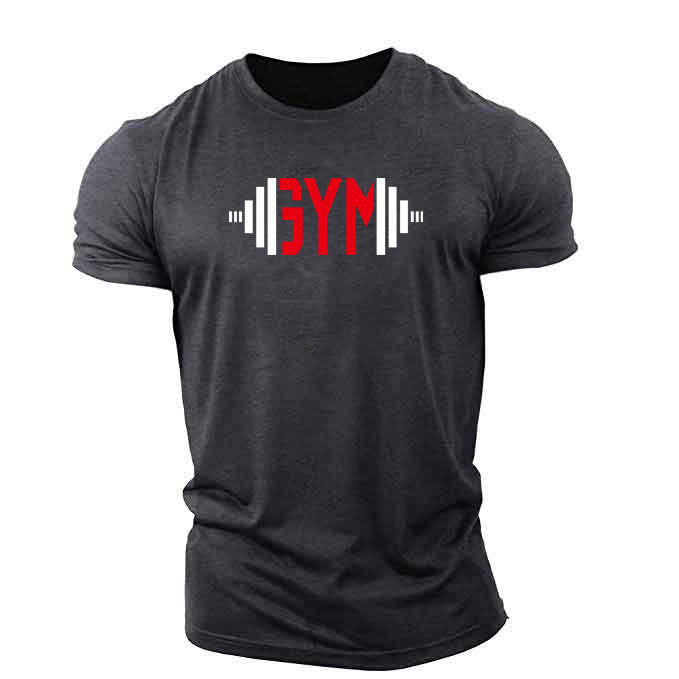 Popular Male Style GYM Muscle Brother Short Sleeves Enfom Clothing