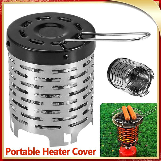 Portable Heater Cover Mini Warmer Outdoor Tent Heating Stove Camping Equipment Enfom Clothing