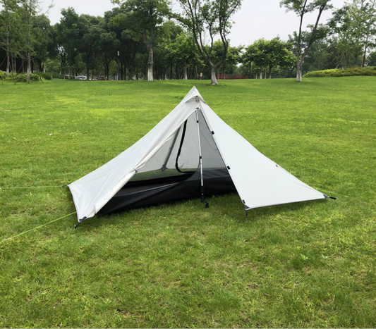 Portable camping pyramid tent single outdoor equipment camping supplies Enfom Clothing