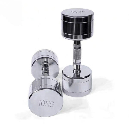 Pure Steel Home Fitness Electroplating Dumbbell Gym Equipment Enfom Clothing