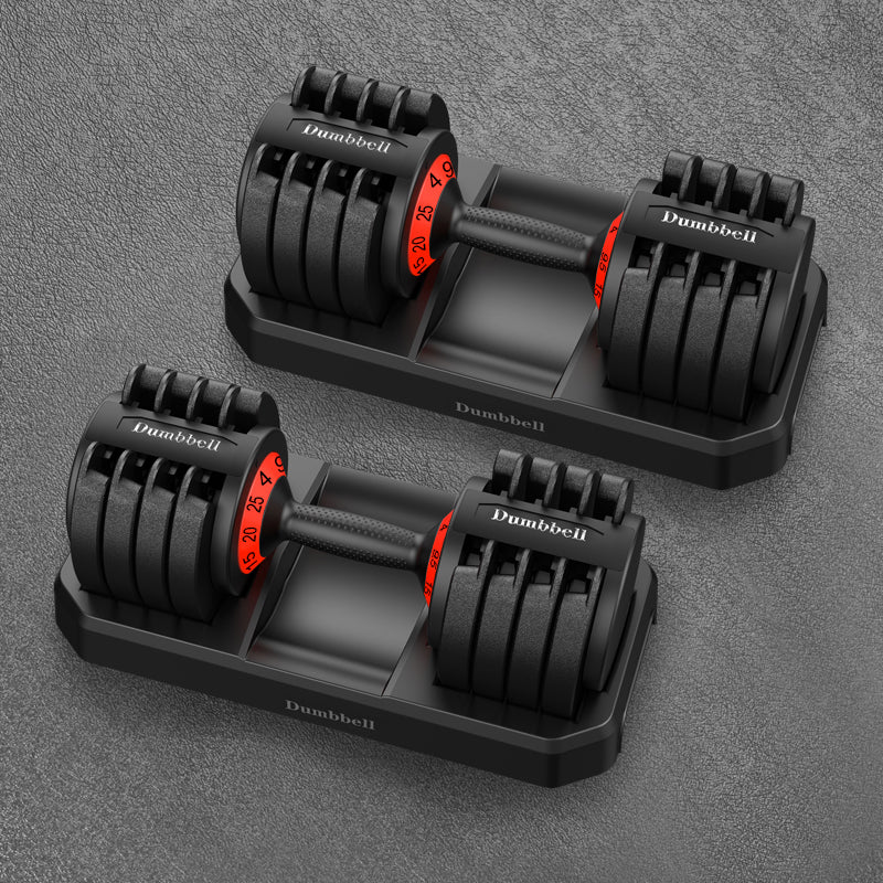 Quickly Adjustable Dumbbell Automatic Change Piece Home Fitness Equipment Enfom Clothing