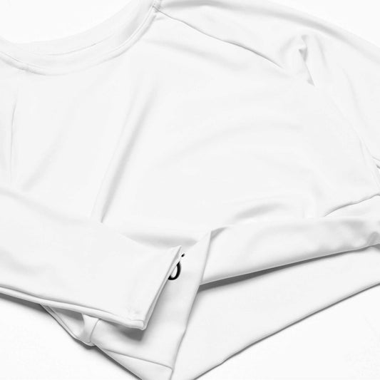 Recycled long-sleeve crop top Enfom Clothing