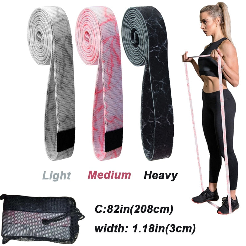 Resistance Bands Set Fitness Exercise Elastic Booty Bands Logo Training Workout Sport Yoga Strength Gym Equipment Enfom Clothing