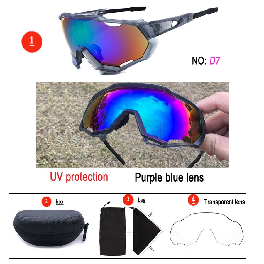 Roidismtor 2022 Cycling Glasses Sport Cool Mountain Biking Cycling Sunglasses Sports Eyewear Goggles UV400 Enfom Clothing