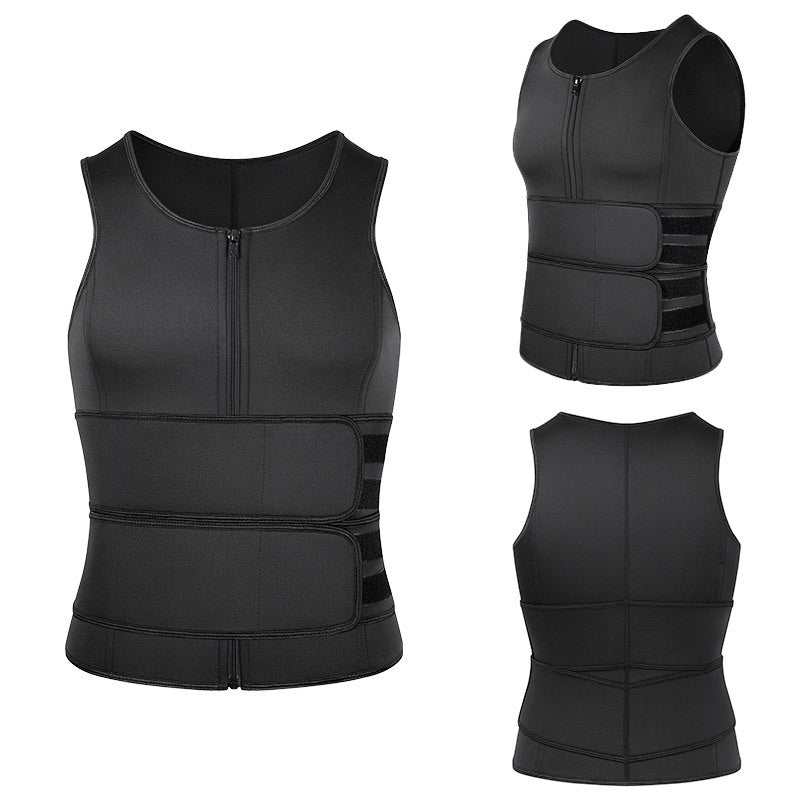 Simple Men's Corset Sports Body Shaping Vest Enfom Clothing