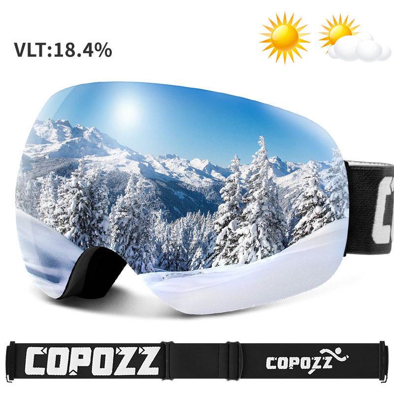 Ski Goggles Men And Women Adult Borderless Goggles Equipment Enfom Clothing