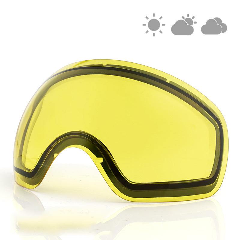 Ski Goggles Men And Women Adult Borderless Goggles Equipment Enfom Clothing