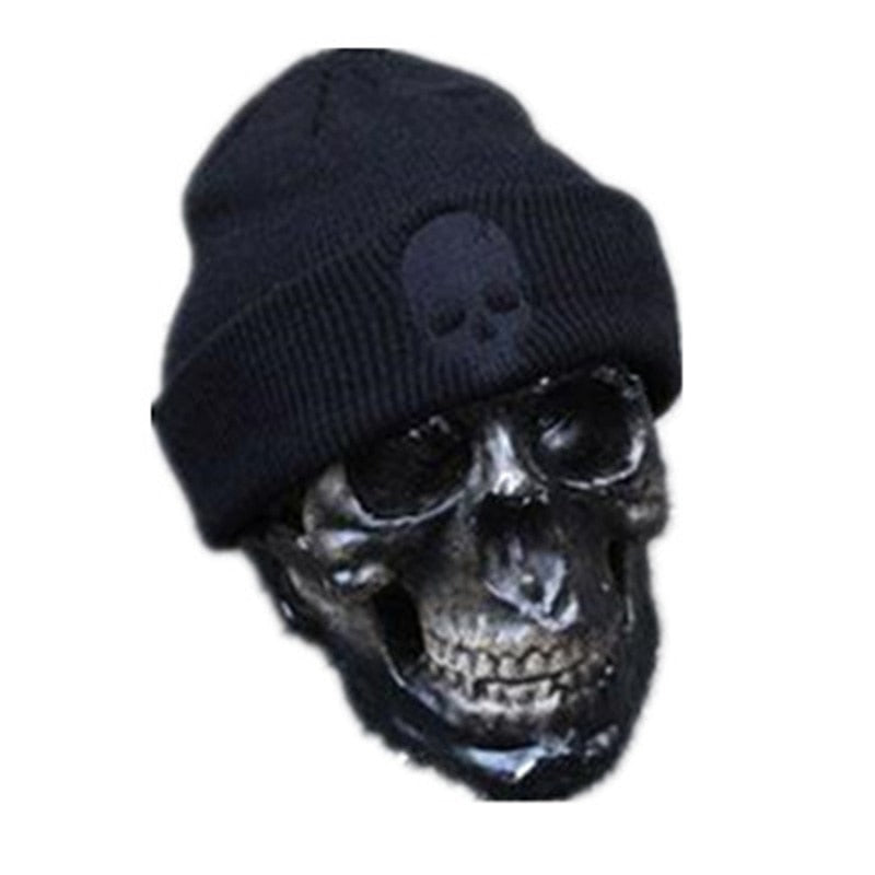 Skull Beanies Men's Hat Winter Hats For Men Women Winter Knit Hat Caps Brand Bonnet Skullies Warm Balaclava Cap Beanie New 2018 Enfom Clothing