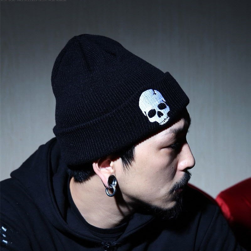 Skull Beanies Men's Hat Winter Hats For Men Women Winter Knit Hat Caps Brand Bonnet Skullies Warm Balaclava Cap Beanie New 2018 Enfom Clothing