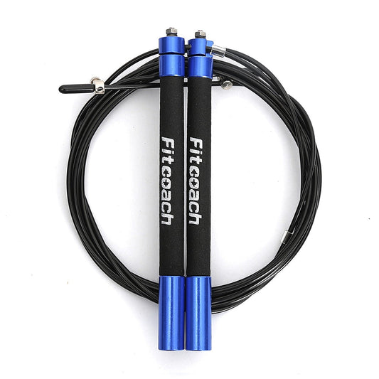 Speed Jump Rope Ball Bearing Metal Handle Sport Skipping,Stainless Steel Cable Crossfit Fitness Equipment Enfom Clothing