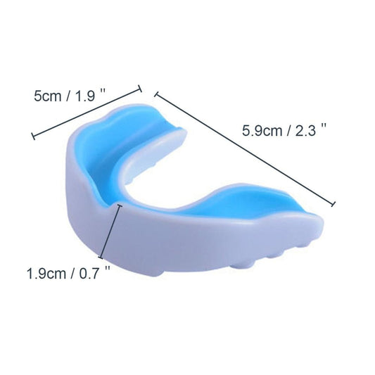 Sport Mouth Guard EVA Teeth Protector Kids Youth Mouthguard Tooth Brace Protection for Basketball Rugby Boxing Karate Enfom Clothing