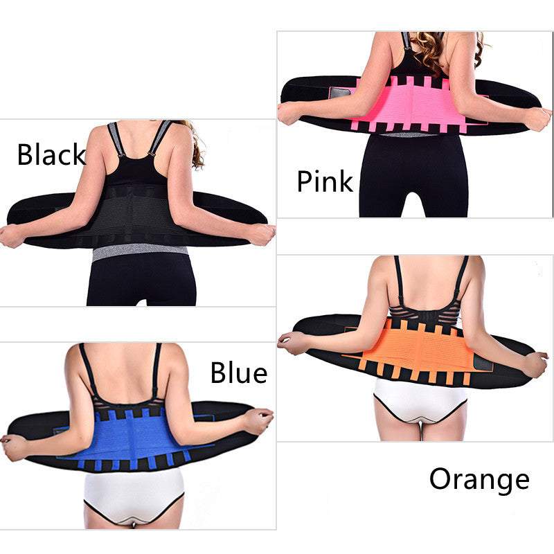 Sports Breathable Waist Belt Squat Strength Support Waist Training Fitness Weight Lifting Waist Posture Corrector Enfom Clothing