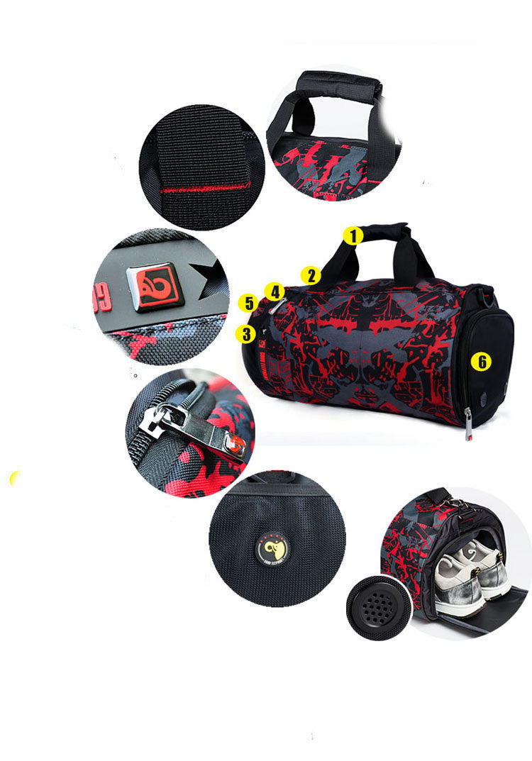 Sports Leisure Bag Outdoor Durable Fitness Enfom Clothing