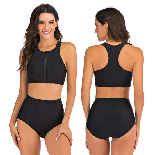 Sports Vest Split Flat Bikini Suit Enfom Clothing