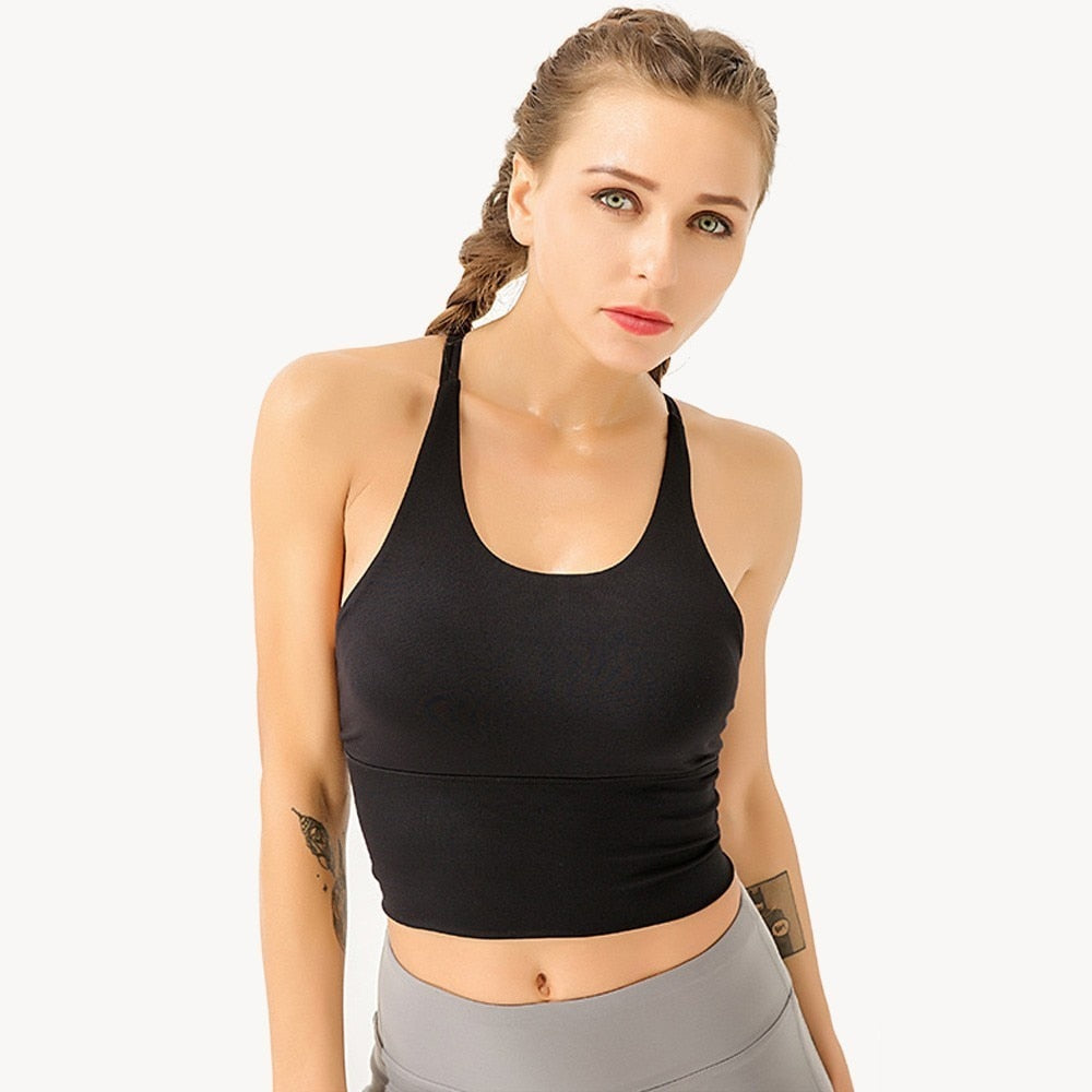 Sports Wear For Women Gym Push Up Sports Bra High Impact Yoga Bra Women Fitness Yoga Top Brassiere Sport Femme Running Underwear Enfom Clothing