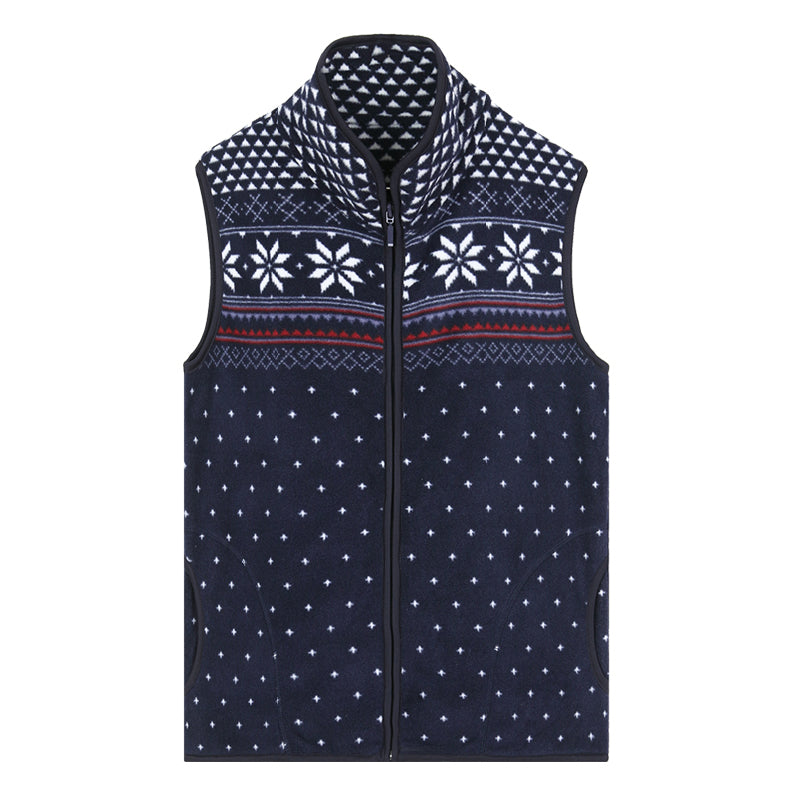 Spring, Autumn And Winter Sports And Leisure Wear Plus Velvet Vest Enfom Clothing