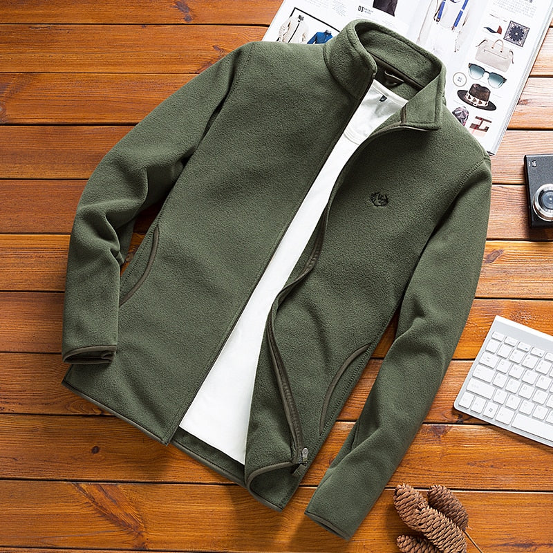 Streetwear Men Fleece Tactical Softshell Military Varsity Jacket outwear Sport Tourism Mountain Camping Coats men Army jackets Enfom Clothing