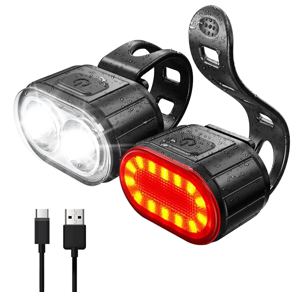 Strong Light Flashlight Bicycle Light Riding Equipment Enfom Clothing