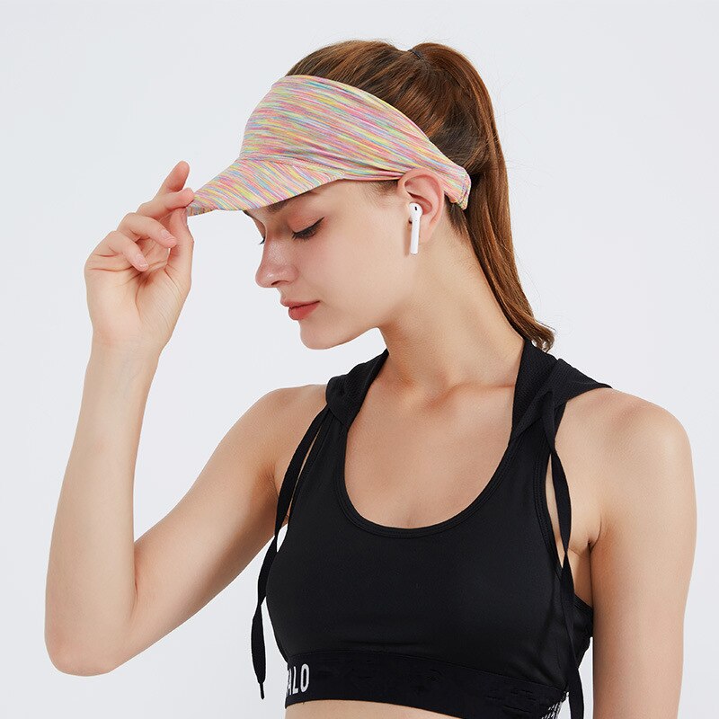 Summer Sun-resistant Tennis Cap Outdoor Sport Cycling Hat Breathable Running Headband Enfom Clothing