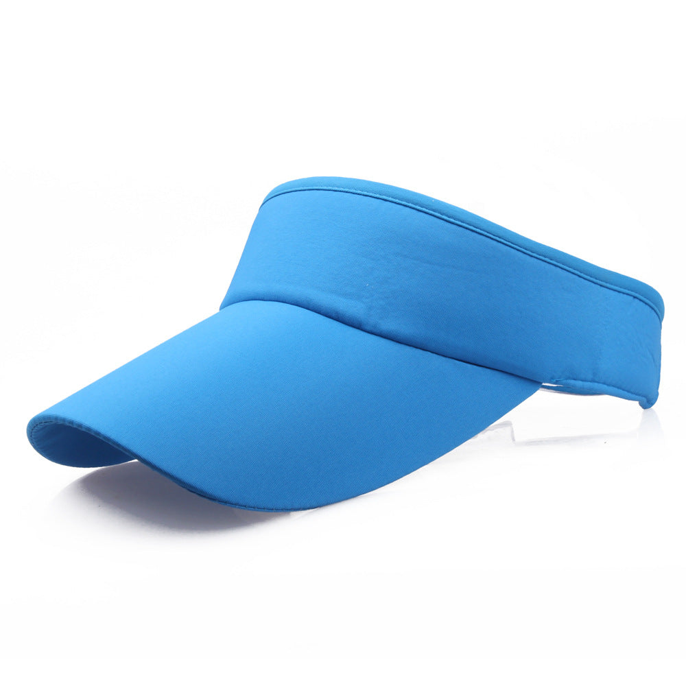 Sun Hat Visor Caps Summer Beach Sunhat Sport Headband Classic Cap Adjustable Sun Sports Visor Hat Baseball Cap Enfom Clothing