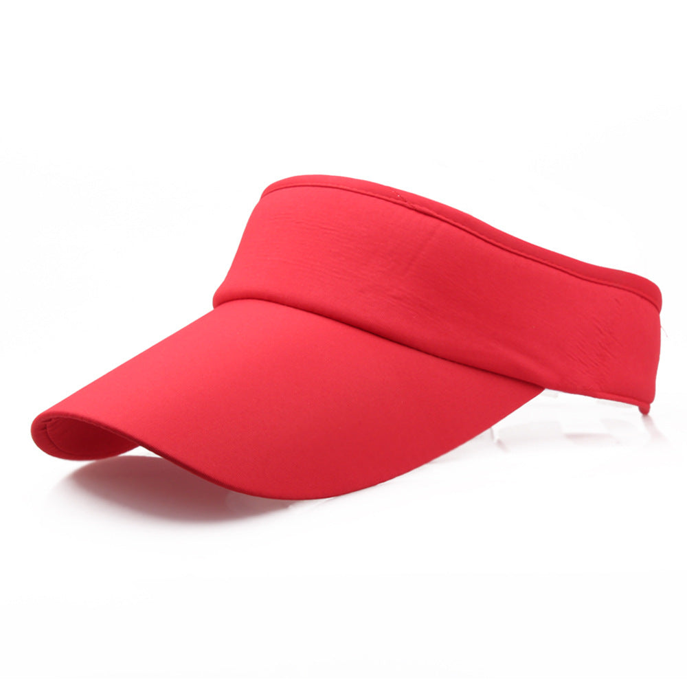 Sun Hat Visor Caps Summer Beach Sunhat Sport Headband Classic Cap Adjustable Sun Sports Visor Hat Baseball Cap Enfom Clothing