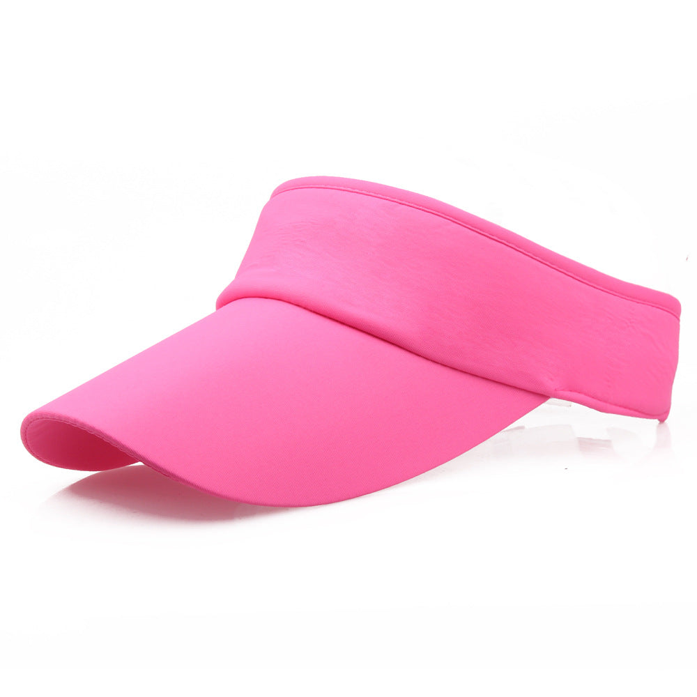 Sun Hat Visor Caps Summer Beach Sunhat Sport Headband Classic Cap Adjustable Sun Sports Visor Hat Baseball Cap Enfom Clothing