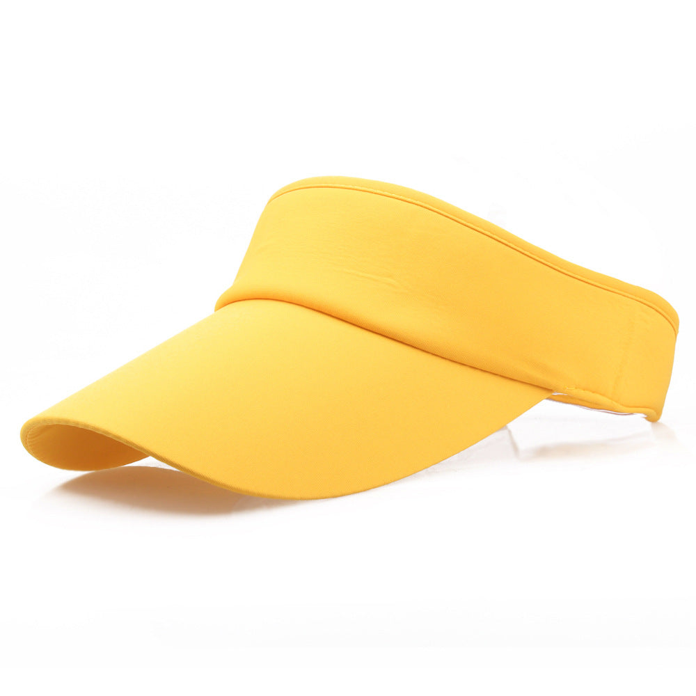 Sun Hat Visor Caps Summer Beach Sunhat Sport Headband Classic Cap Adjustable Sun Sports Visor Hat Baseball Cap Enfom Clothing