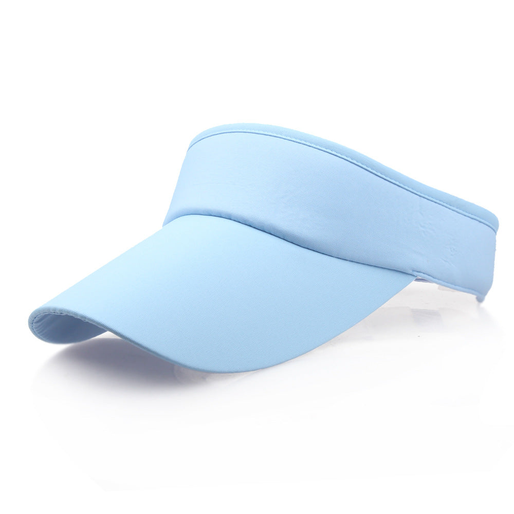 Sun Hat Visor Caps Summer Beach Sunhat Sport Headband Classic Cap Adjustable Sun Sports Visor Hat Baseball Cap Enfom Clothing