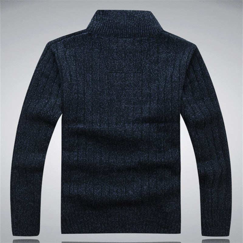 Sweater Male 2020 Wool Cotton Cardigan Autumn Men's Winter Sweater Kint Wear Knitwear Coats Clothing Enfom Clothing