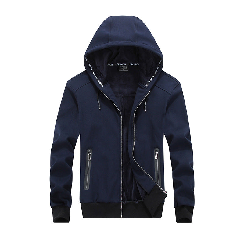 Sweater plus fleece coat spring and autumn Enfom Clothing