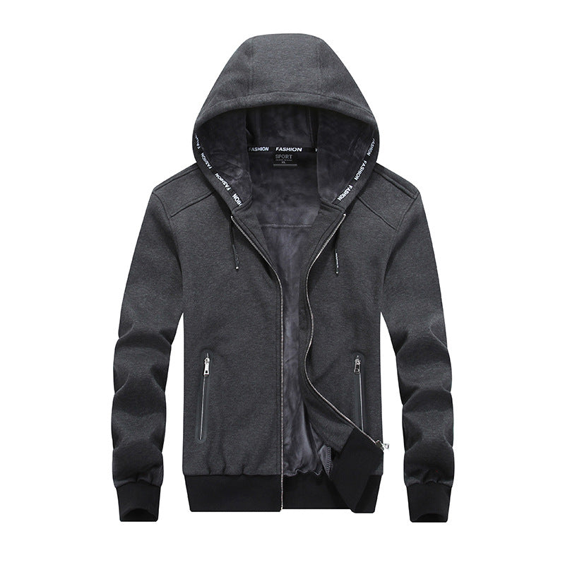 Sweater plus fleece coat spring and autumn Enfom Clothing