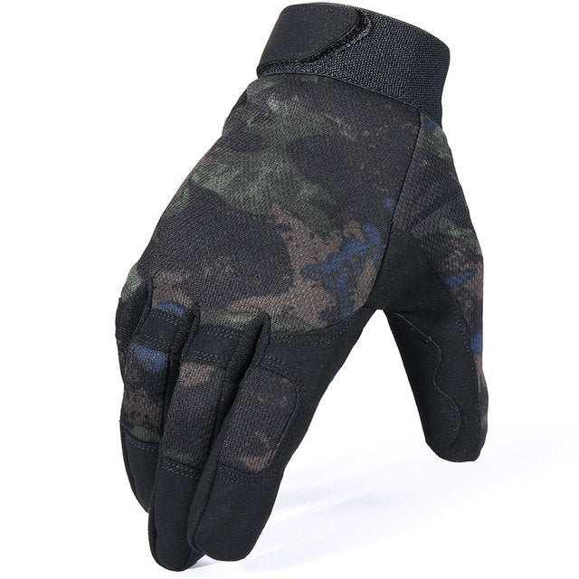 Tactical Gloves Camo Military Army Cycling Glove Sport Climb Enfom Clothing